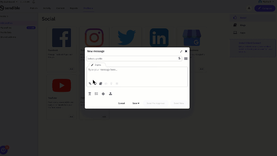 Priority Inbox und Social Feeds in ping!